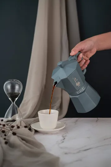 Bialetti exklusive Mokkakanne Induktion - Grau, 6-telig - Bialetti
