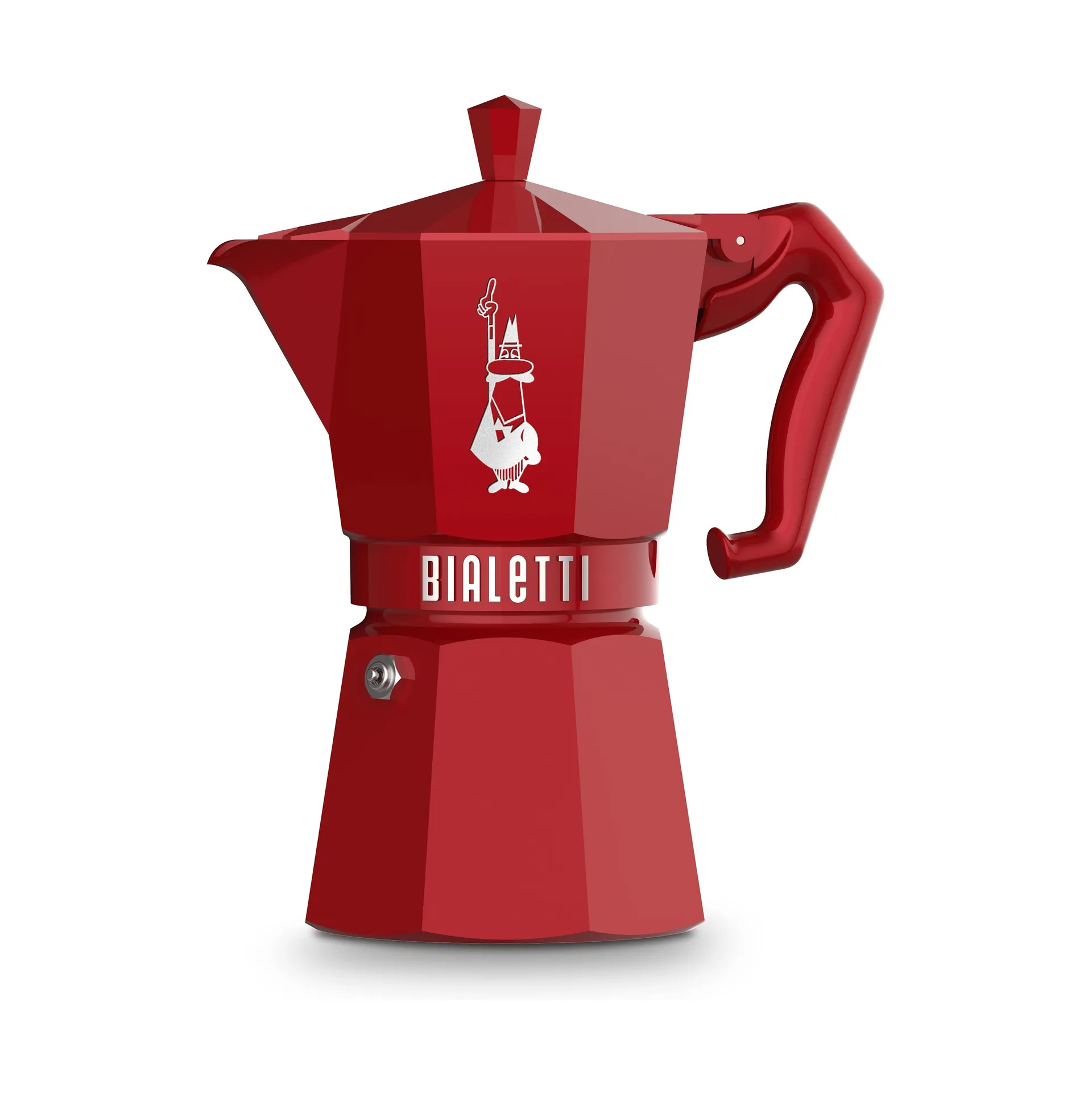 Bialetti exklusive Mokkakanne, Rot, 6-telig Bialetti