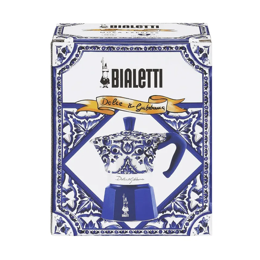 Bialetti x Dolce & Gabbana Espressokocher, Mediterraneo, 3 Tassen Bialetti