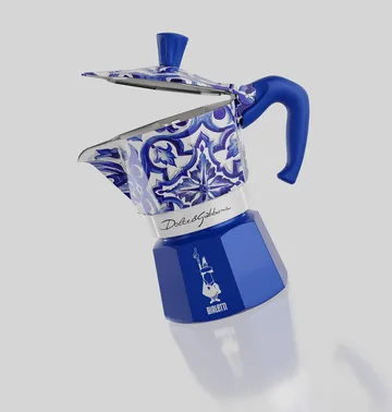 Bialetti x Dolce & Gabbana Espressokocher - Mediterraneo, 3 Tassen - Bialetti