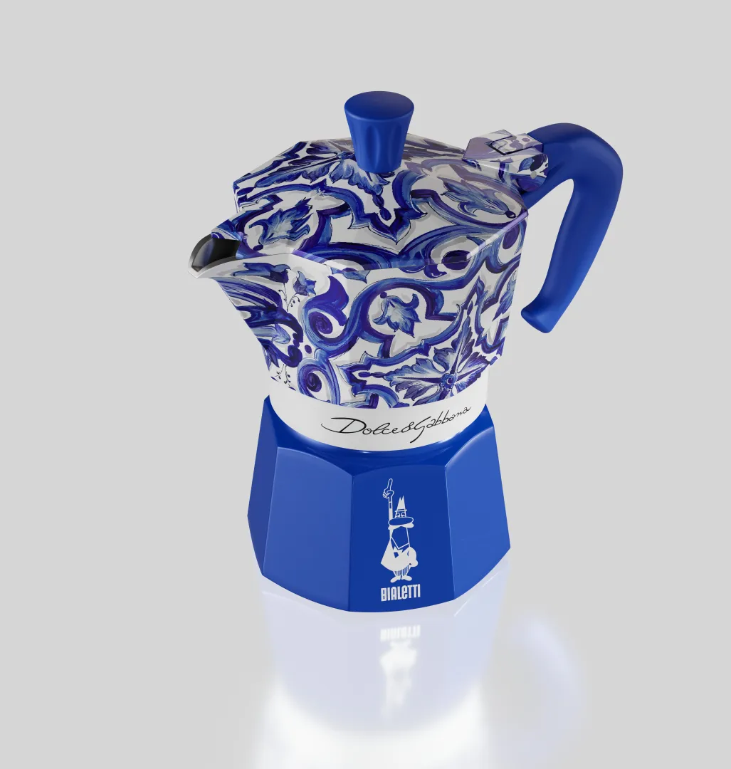Bialetti x Dolce & Gabbana Espressokocher, Mediterraneo, 3 Tassen Bialetti