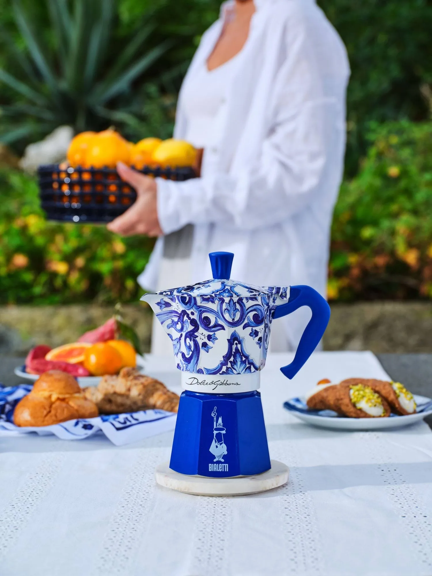 Bialetti x Dolce & Gabbana Espressokocher, Mediterraneo, 6 Tassen Bialetti