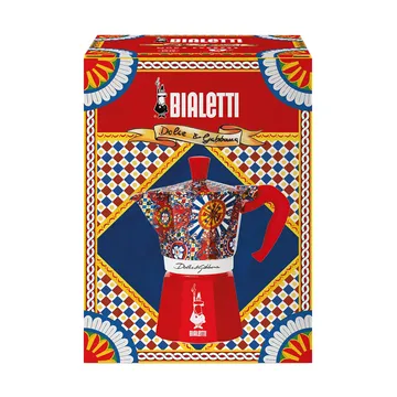 Bialetti x Dolce & Gabbana Espressokocher - Sicilian cart, 6 Tassen - Bialetti