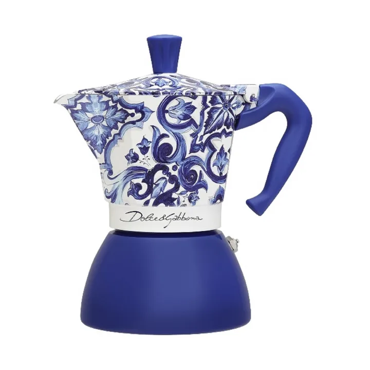 Bialetti x Dolce & Gabbana Mokkakanne Induktion - Mediterraneo, 6 Tassen - Bialetti
