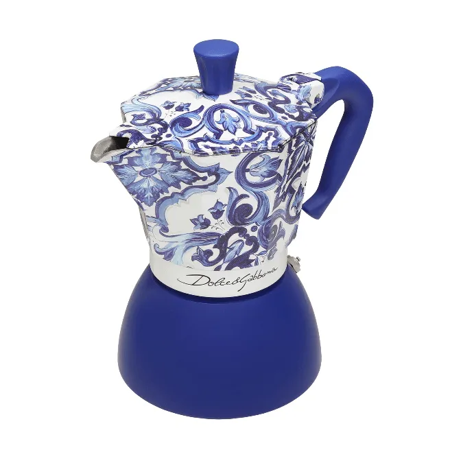 Bialetti x Dolce & Gabbana Mokkakanne Induktion, Mediterraneo, 6 Tassen Bialetti