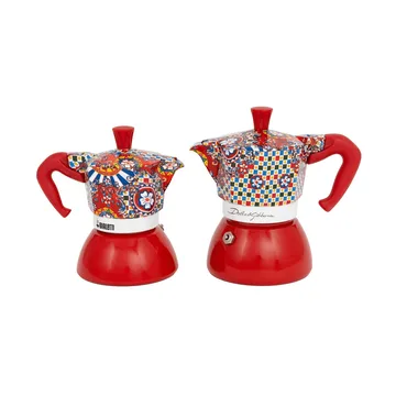 Bialetti x Dolce & Gabbana Mokkakanne Induktion - Sicilian cart, 4-telig - Bialetti