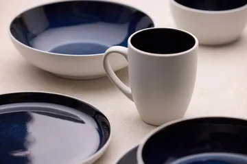 Bitz Becher Gastro 30 cl - Weiß-Dunkelblau - Bitz