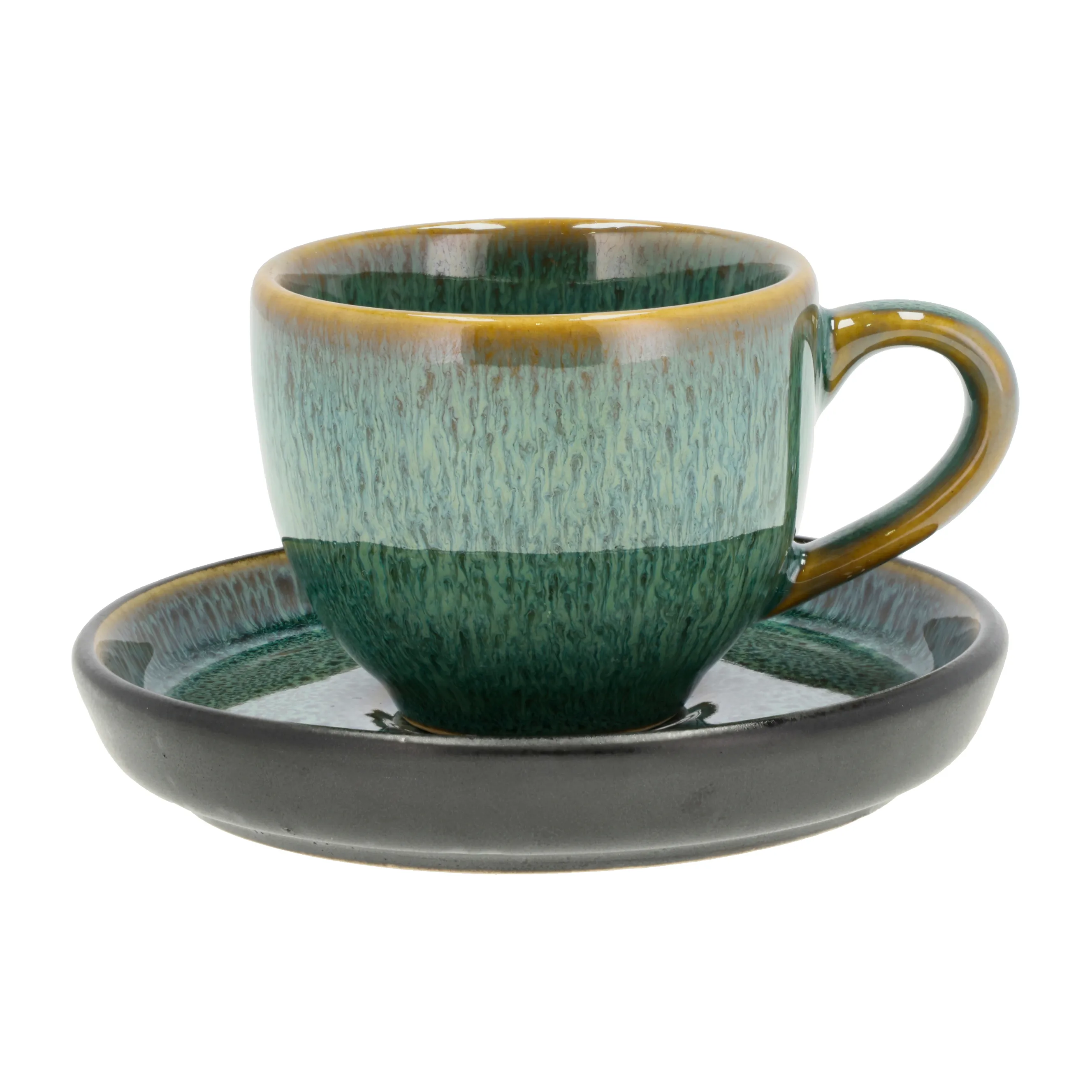 Bitz Espressotasse mit Untertasse 7 cl