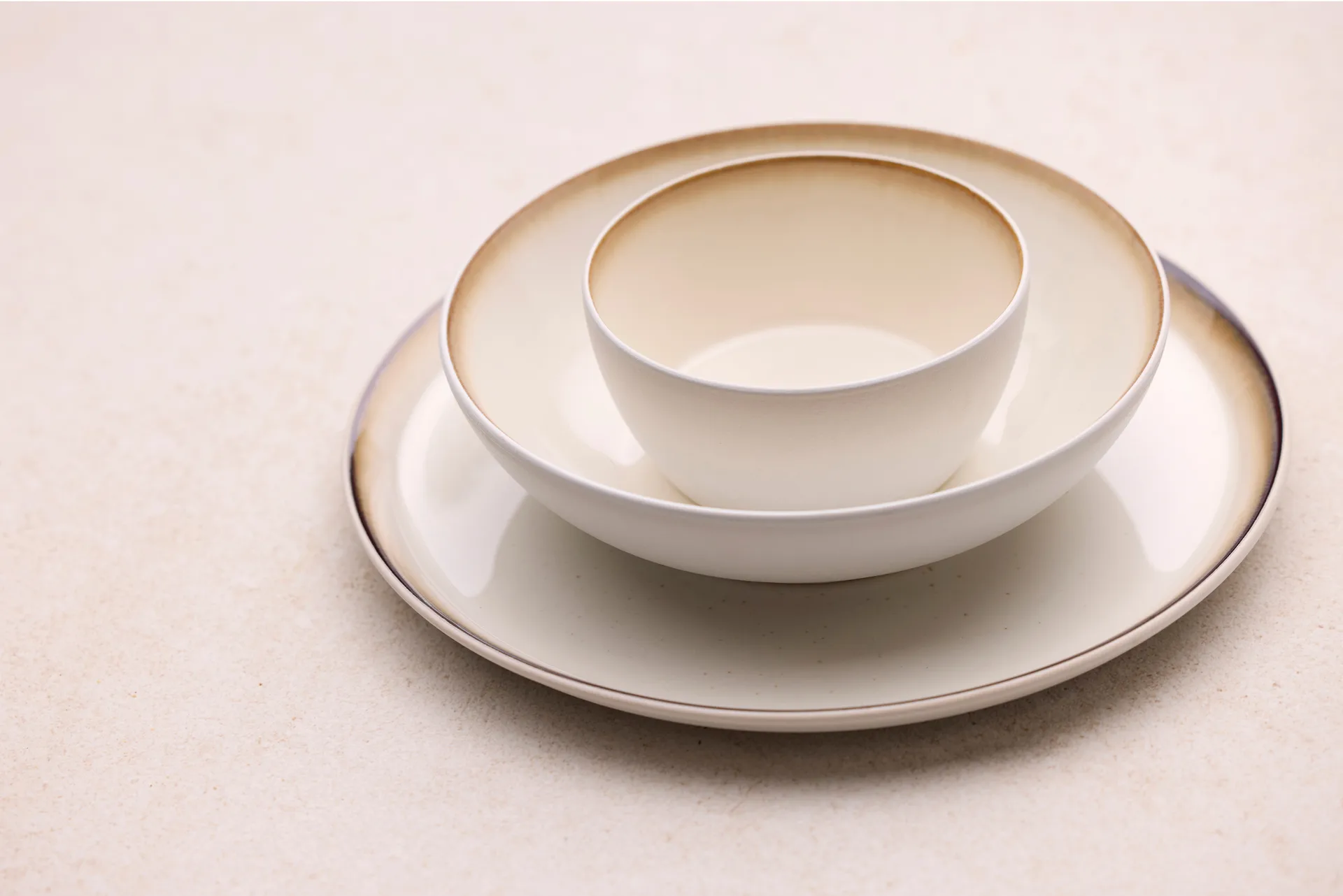 Bitz Pastaschale Gastro Ø20 cm, Weiß-cremeweiß Bitz