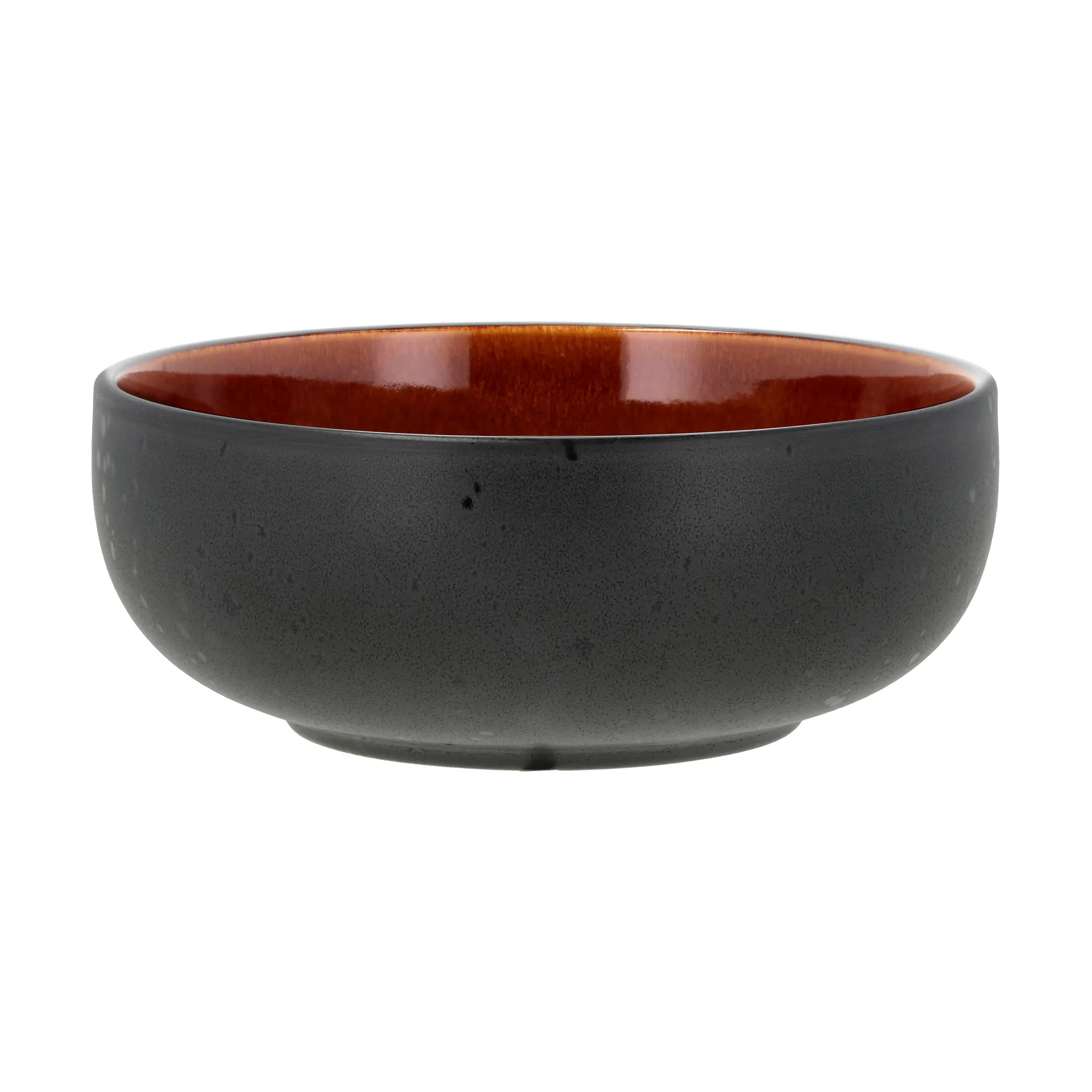 Bitz pokebowl/Ramen-Schale Ø18 cm, Black-amber Bitz