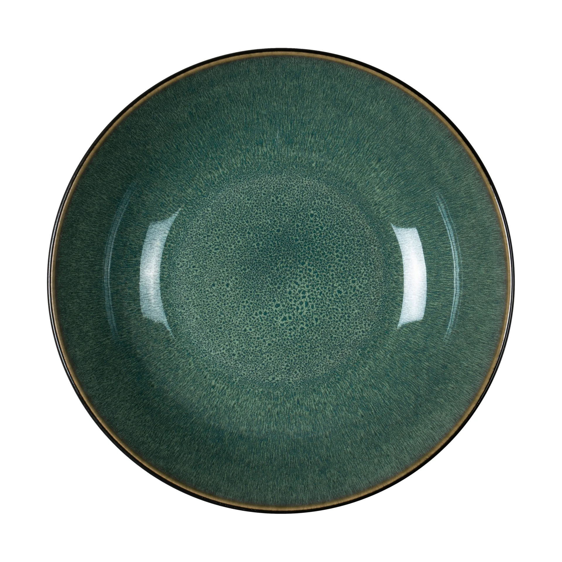Bitz Salatschüssel Ø24 cm, Schwarz-grün Bitz