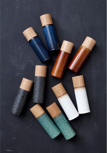 Bitz Salt - & Pfeffermühle 17 cm 2-teilig - Grün - Bitz