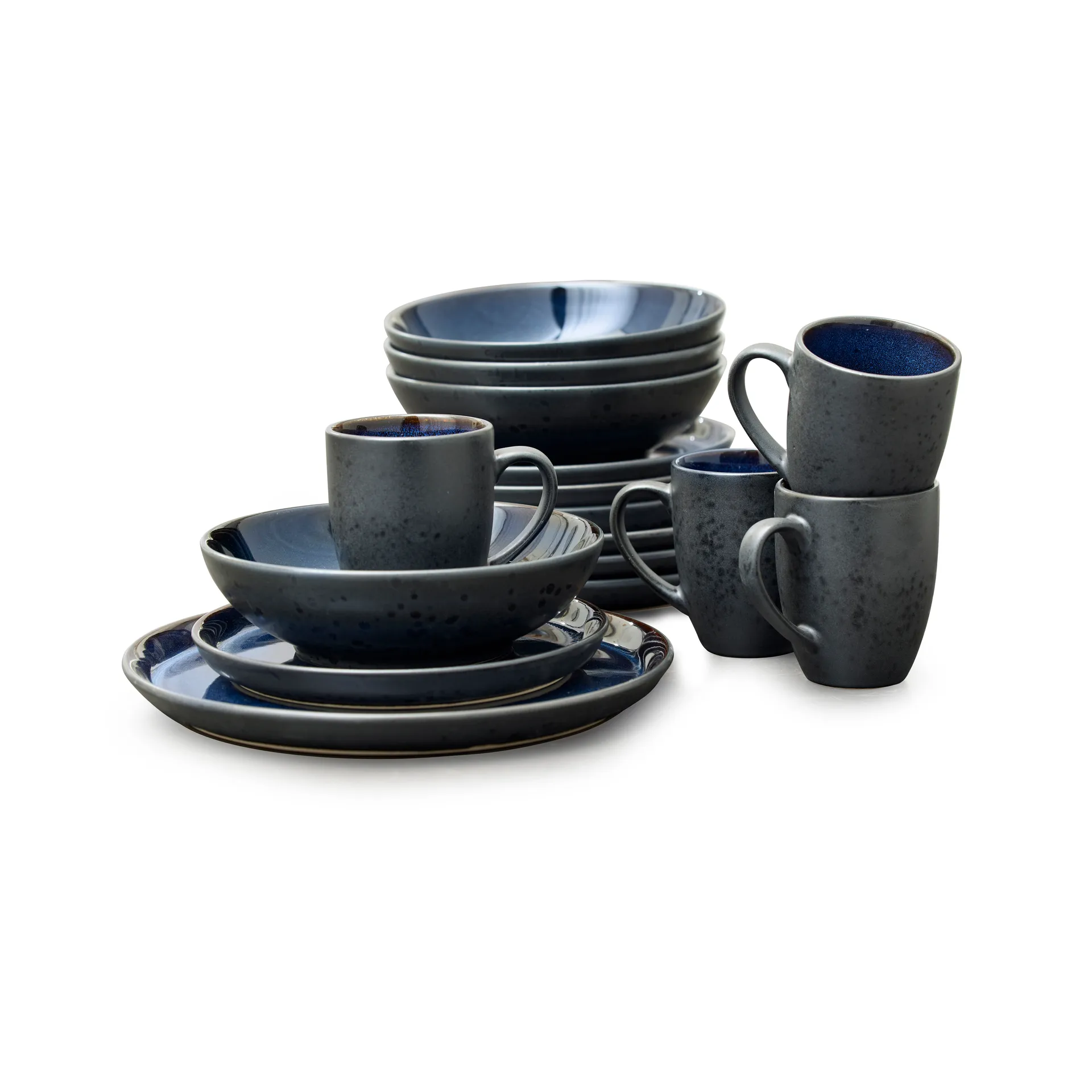 Bitz Service-Set 16 Teile, Kobaltblau Bitz