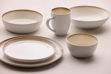 Bitz Suppenschale Ø 18cm - Weiß-cremeweiß - Bitz