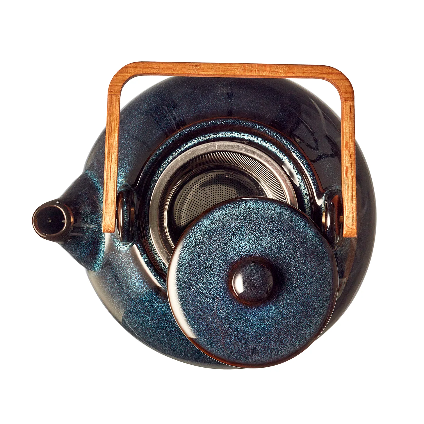 Bitz Teekanne 1,2 l, Blau Bitz