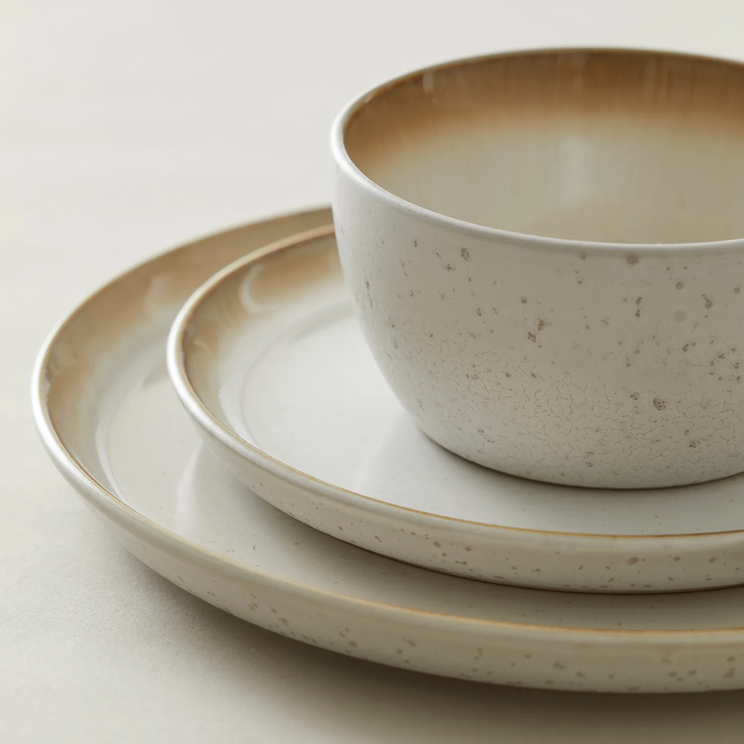 Bitz Teller Gastro Ø 27cm, Cremeweiß-creme Bitz