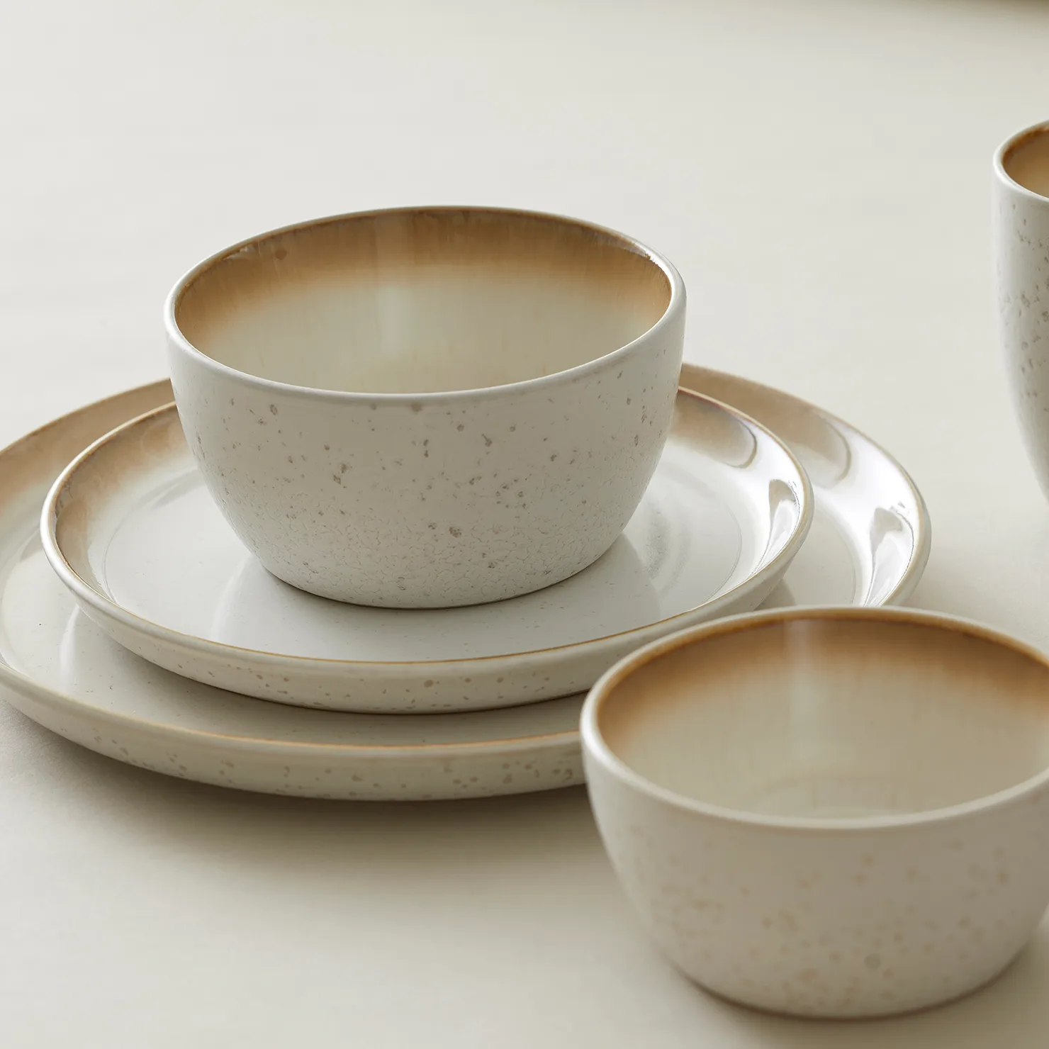 Bitz Teller Gastro Ø 27cm, Cremeweiß-creme Bitz