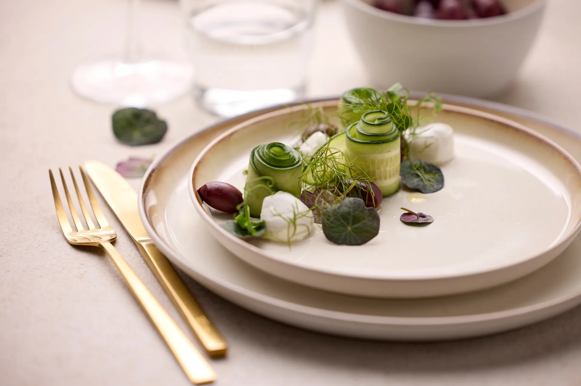 Bitz Teller Gastro Ø 27cm, Vit-gäddvit Bitz