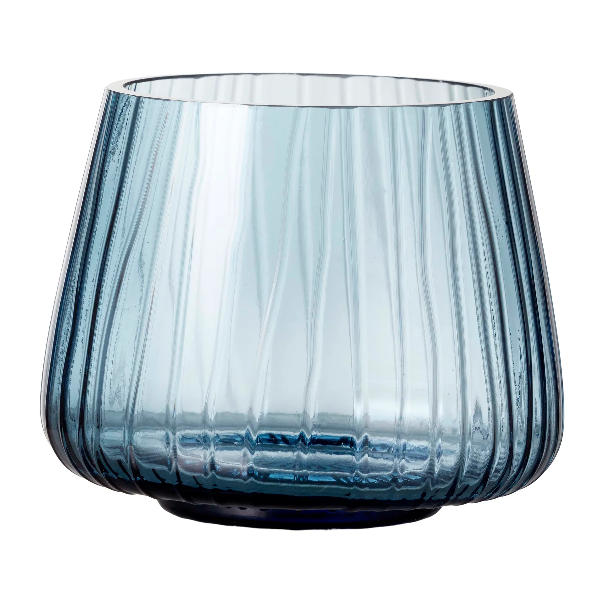 Kusintha Teelichtkerzenhalter 7,5cm 2er Pack, Blau Bitz