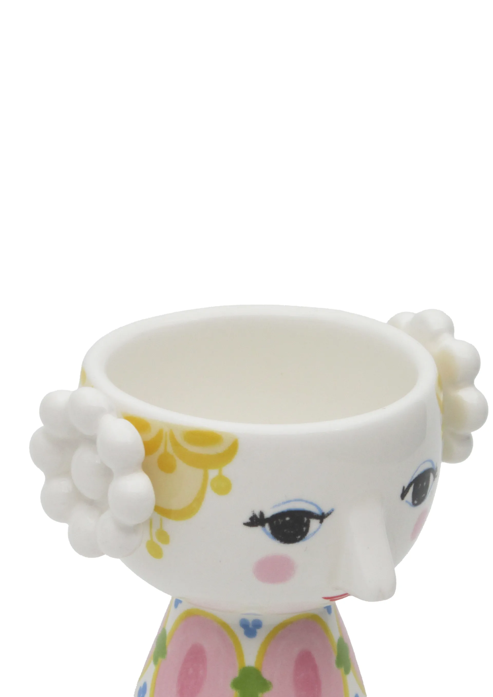 Eva Teelichthalter Ø6,5 cm 2er-Pack, Gelb-Lavendel Bjørn Wiinblad