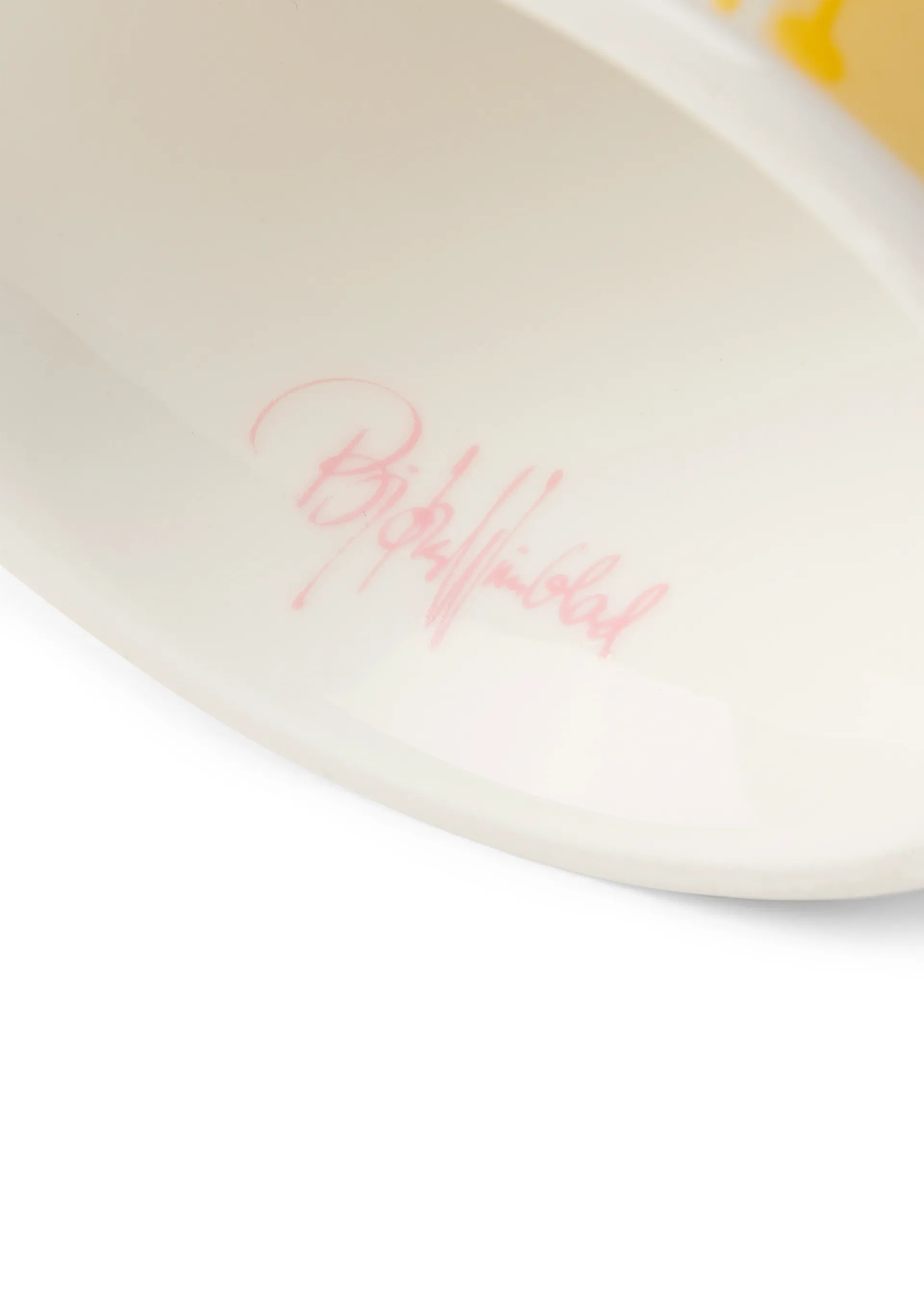 Eva Teelichthalter Ø6,5 cm 2er-Pack, Gelb-Lavendel Bjørn Wiinblad