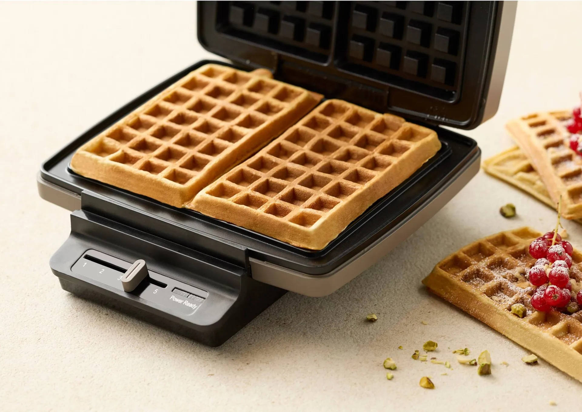 Blomsterbergs belgisches Waffeleisen, Latte Blomsterbergs