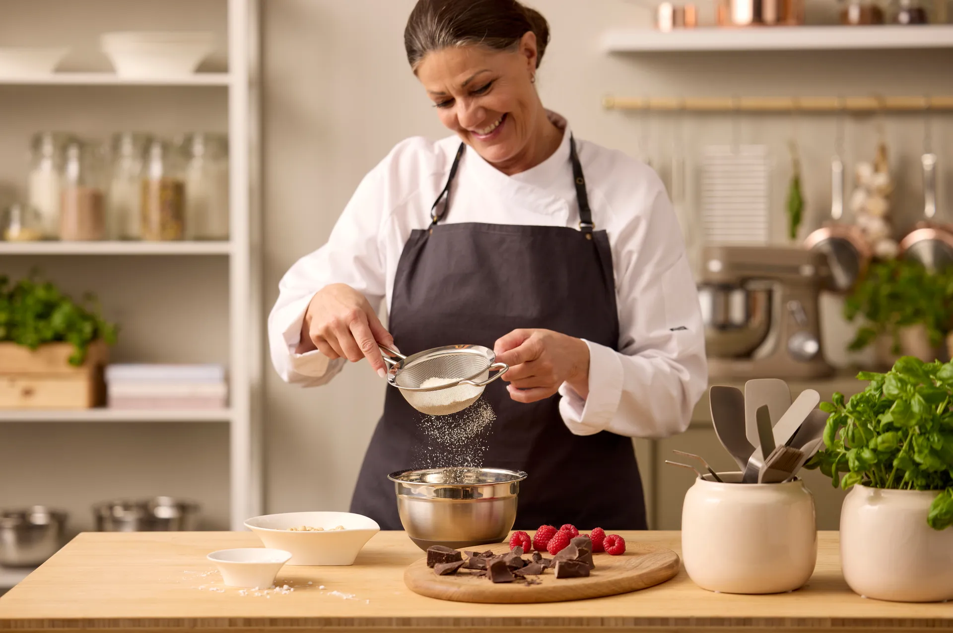 Blomsterbergs Drahtsieb Stahl, 14 cm Blomsterbergs