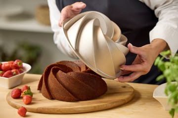 Blomsterbergs Kuchenform swirl 24x9 cm - Rosegold - Blomsterbergs