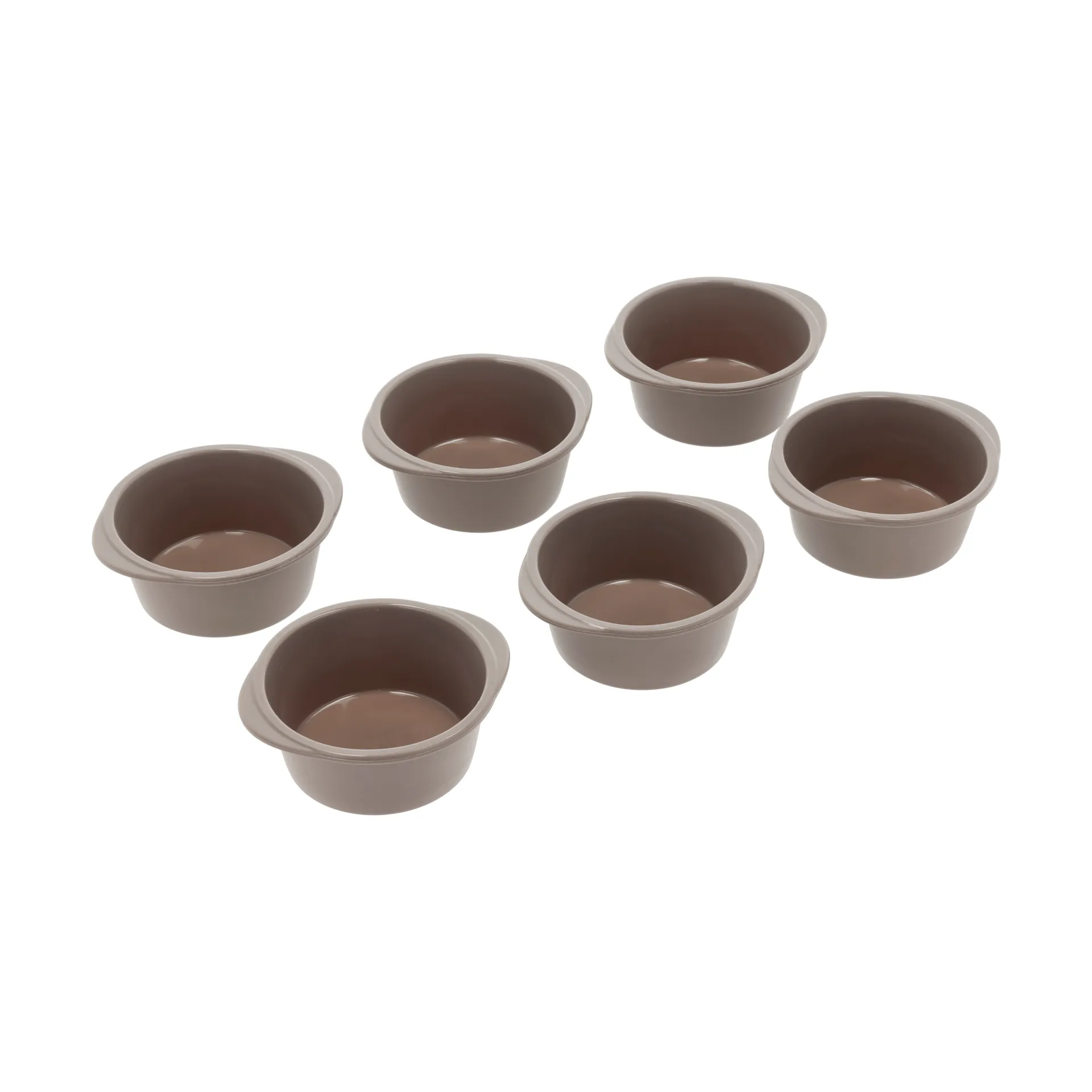 Blomsterbergs Muffinsspiralform, Latte, 6er-Pack Blomsterbergs