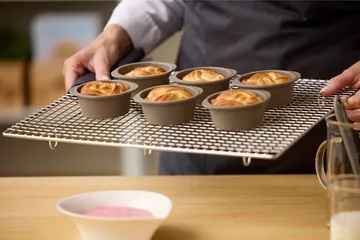 Blomsterbergs Muffinsspiralform - Latte, 6er-Pack - Blomsterbergs