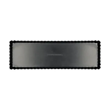 Blomsterbergs Tarteform rechteckig 35x11x2,6 cm - Dark grey - Blomsterbergs