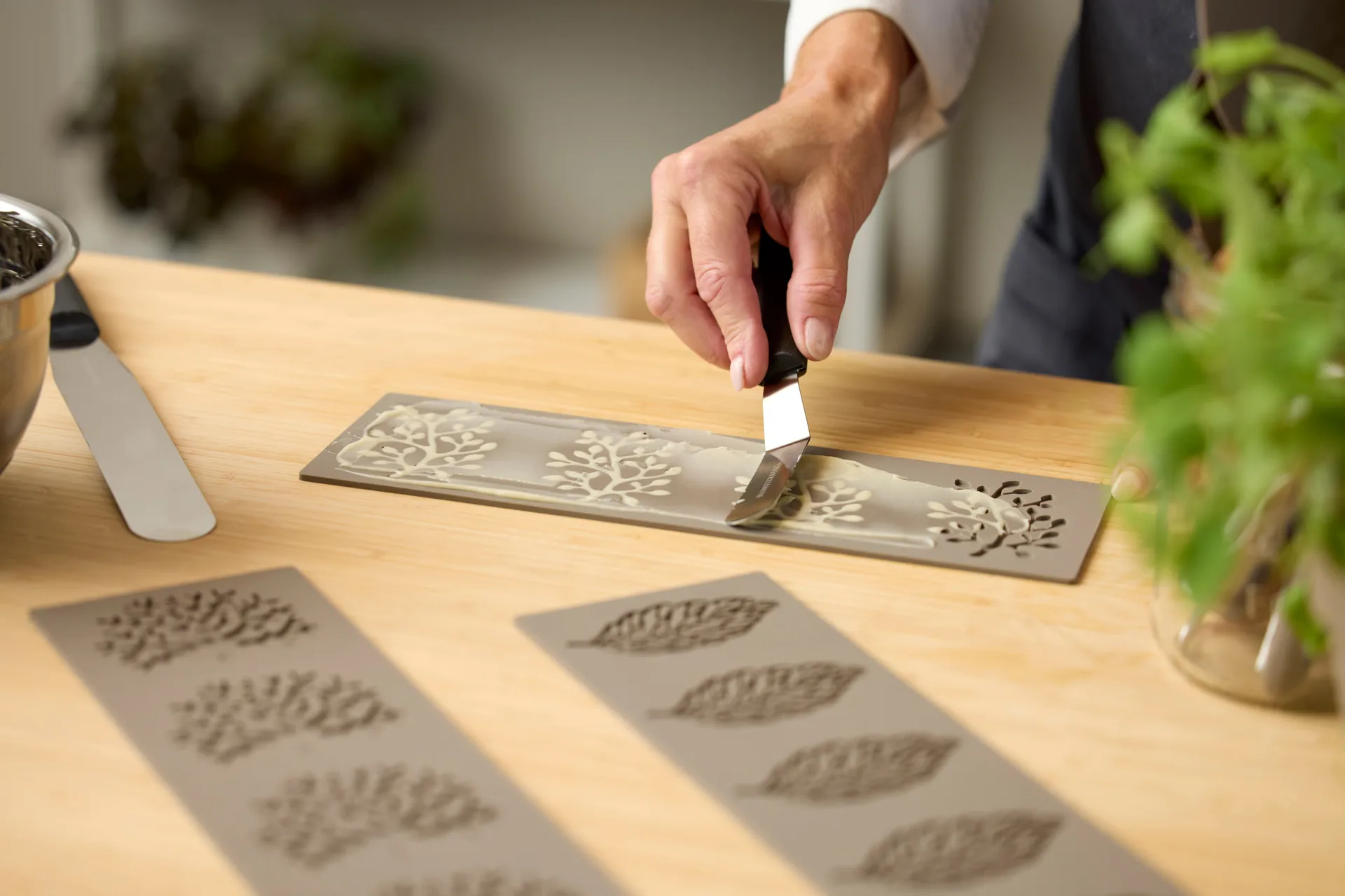 Blomsterbergs Tuile Silikonform Ast, Latte Blomsterbergs