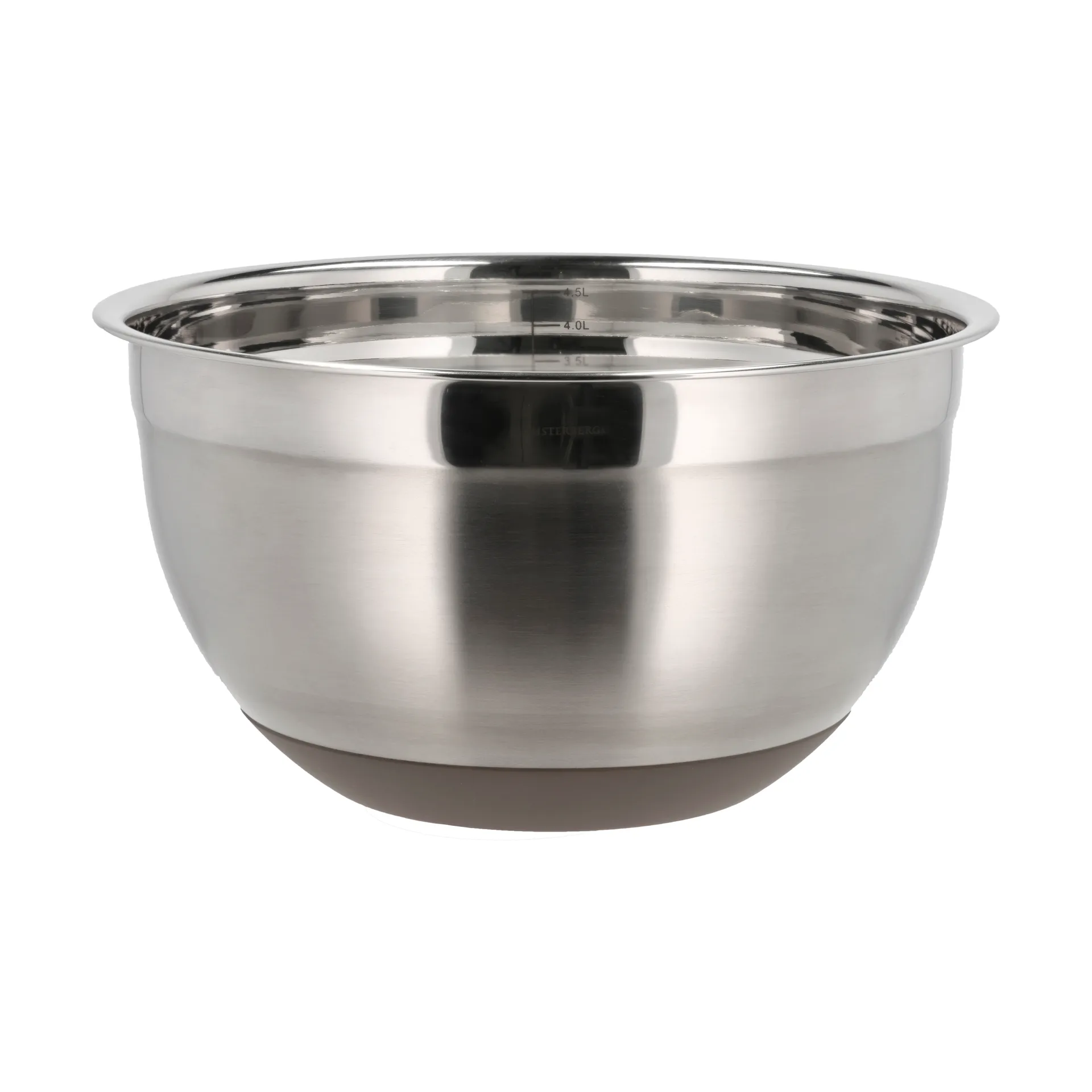 Mischschüssel mit Silikonboden latte, 5 Liter Blomsterbergs