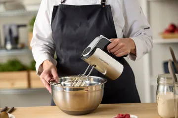 Mischschüssel mit Silikonboden latte - 5 Liter - Blomsterbergs