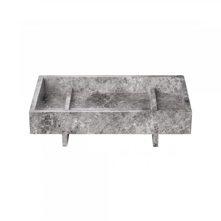 Abento Tablett Marmor 18 x 30cm, Sharkskin blomus