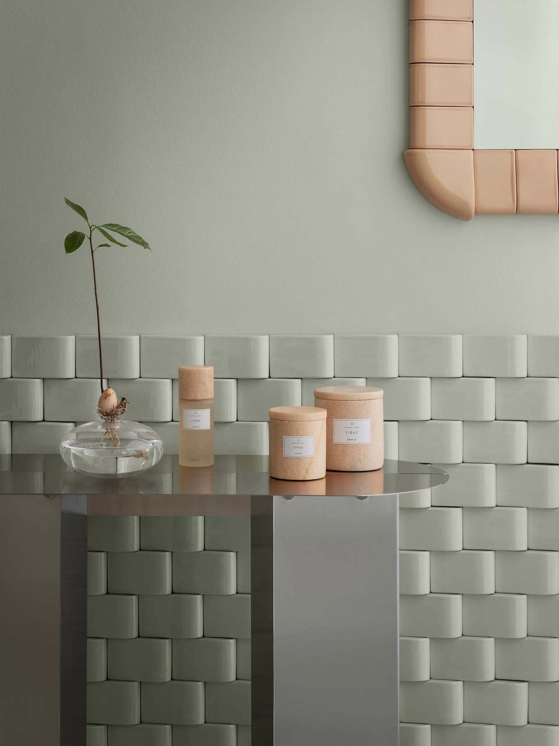 Avo Vase 9,5 cm, Klar blomus