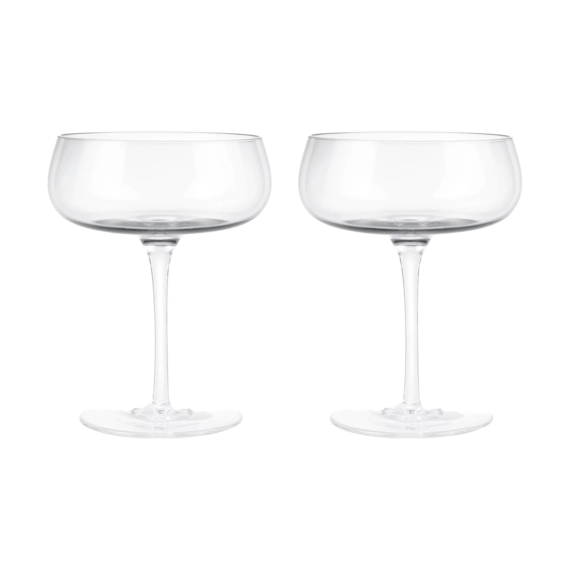 Belo Champagnerglas coupe 20 cl 2er Pack, Clear blomus