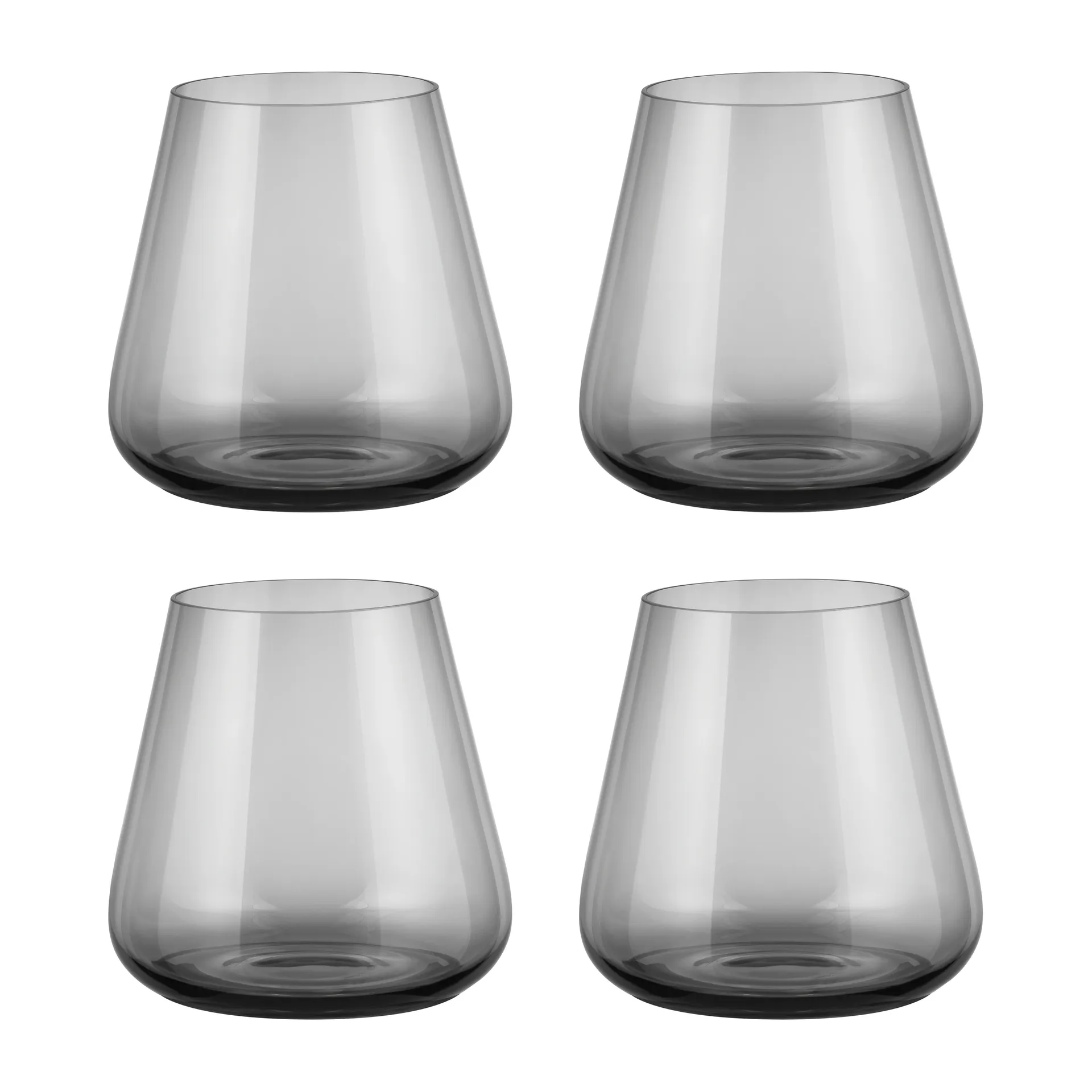 Belo Trinkglas 28 cl 4er-Pack, Smoke blomus