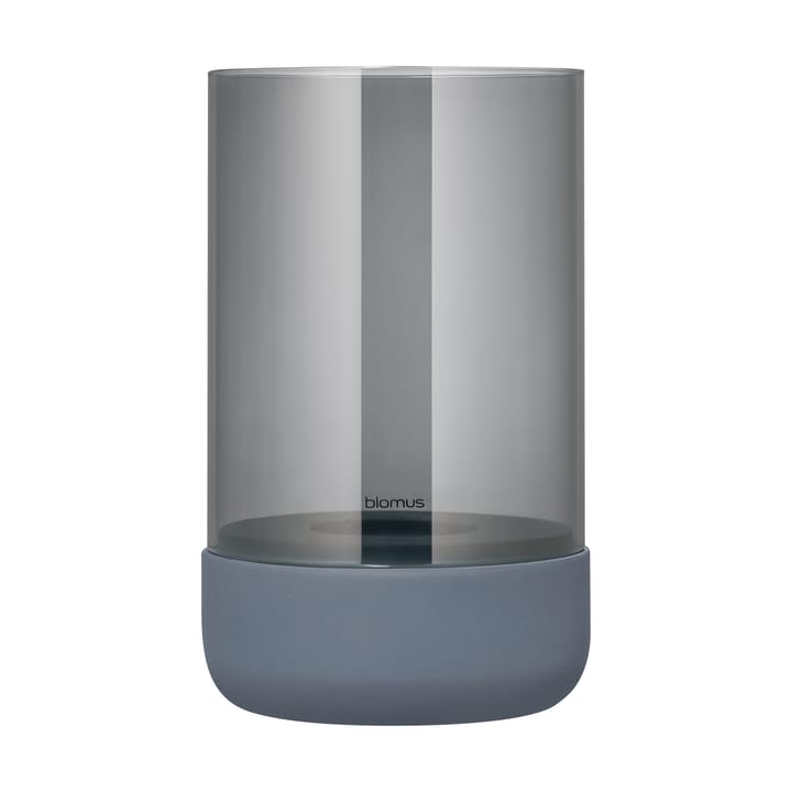 Calma Windlicht Ø12cm - Gray-smoke - Blomus