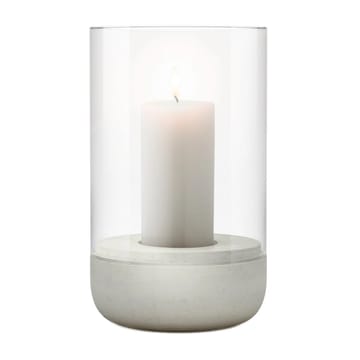 Calma Windlicht Ø12cm - Light grey - blomus