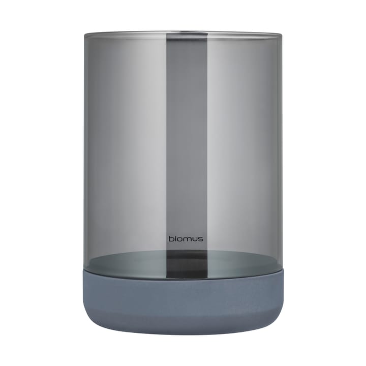 Calma Windlicht Ø15cm - Gray-smoke - Blomus