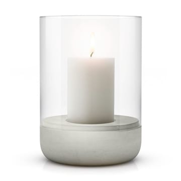 Calma Windlicht Ø15cm - Light grey - blomus