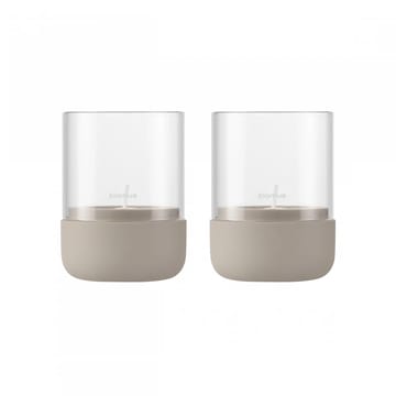 Calma Windlicht Ø7cm 2er Pack - Fungi - blomus
