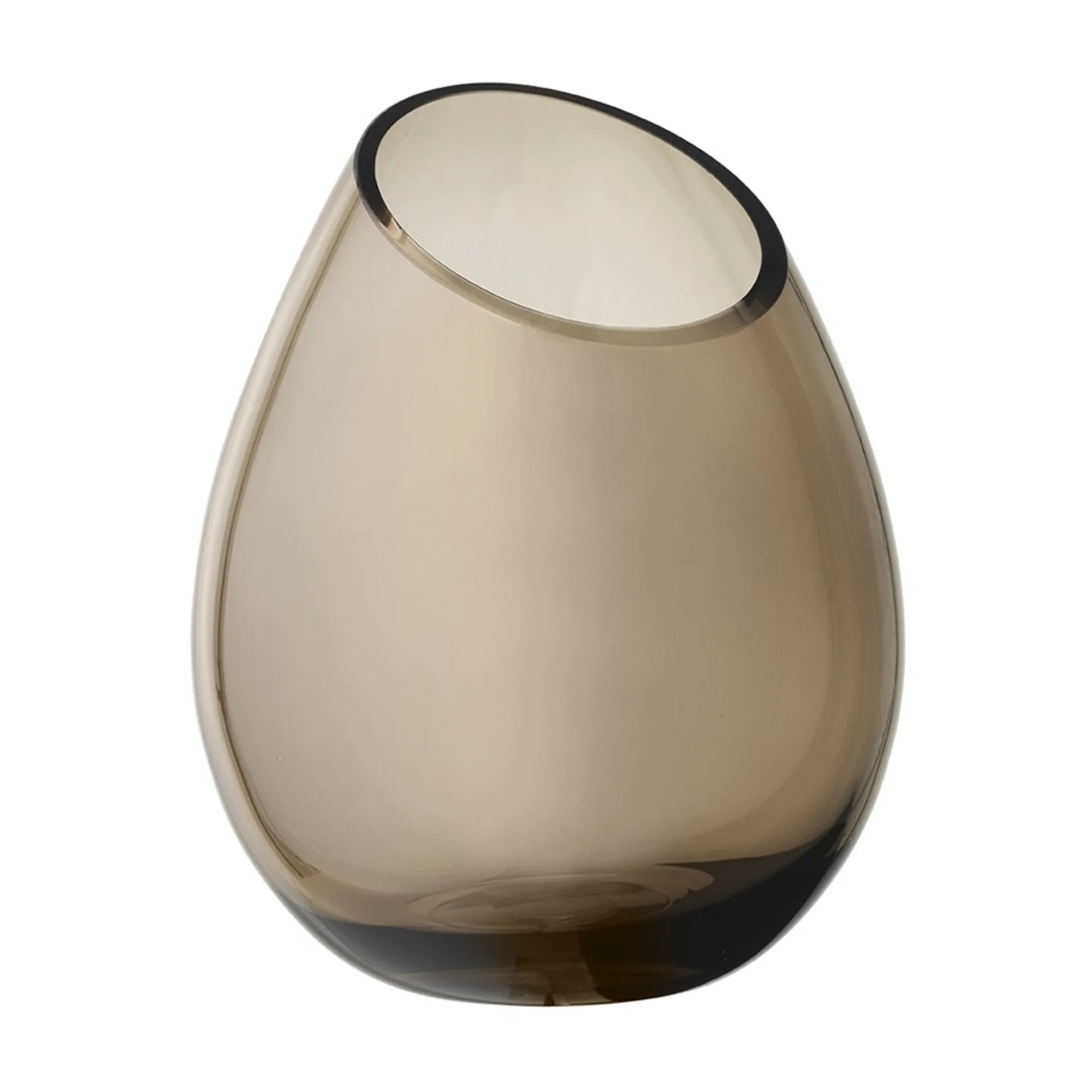 Drop Vase groß, Coffee blomus