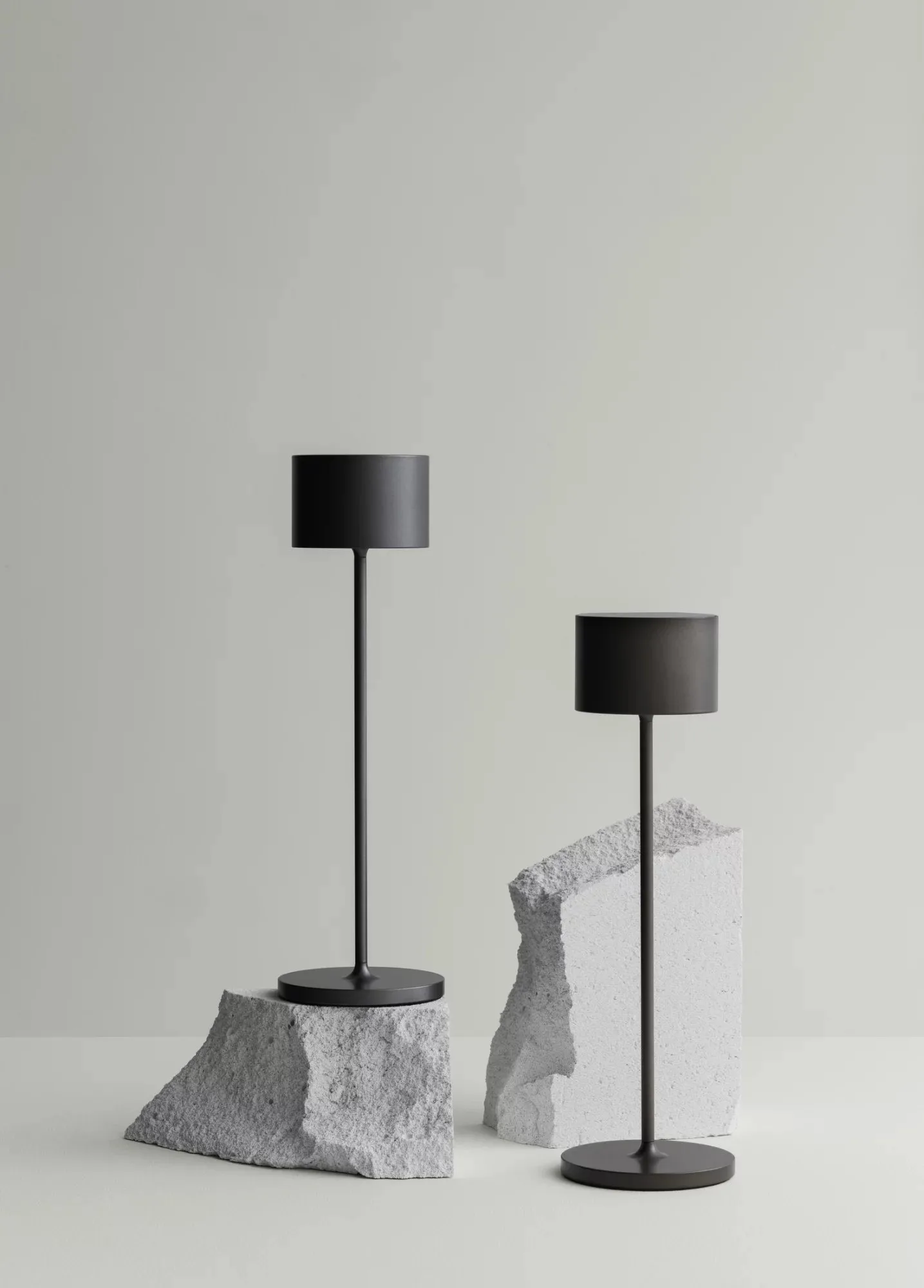 Farol Mobile LED-Leuchte 33cm, Burned Metal blomus