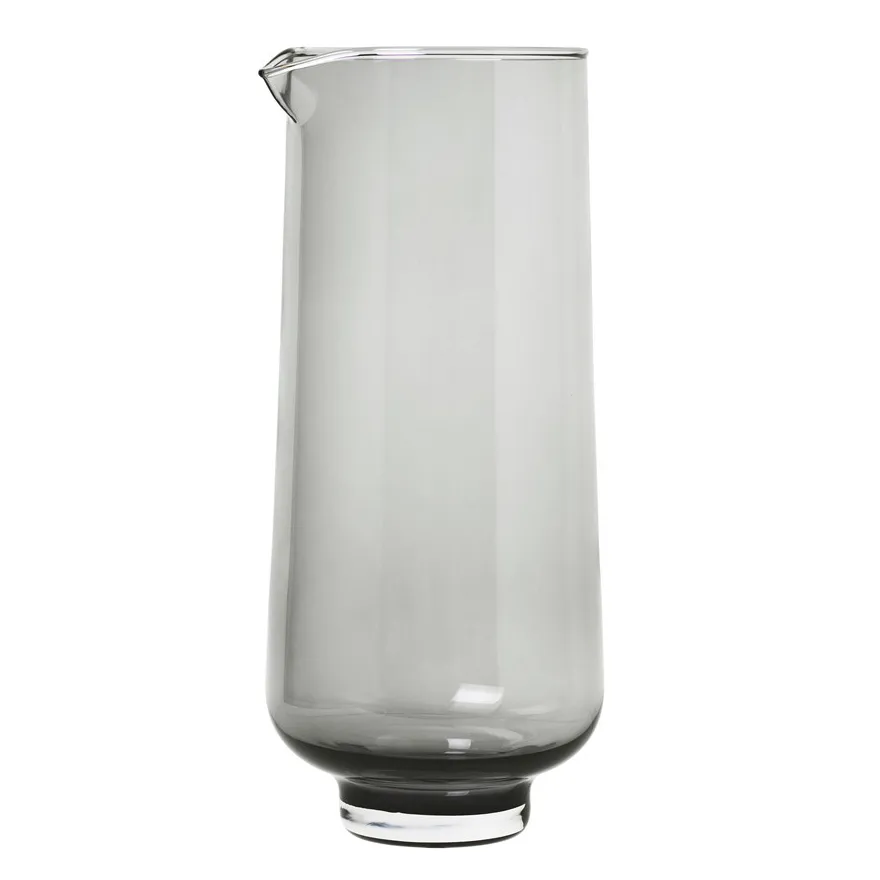 Flow Wasserkaraffe 1,1 L, Smoke blomus