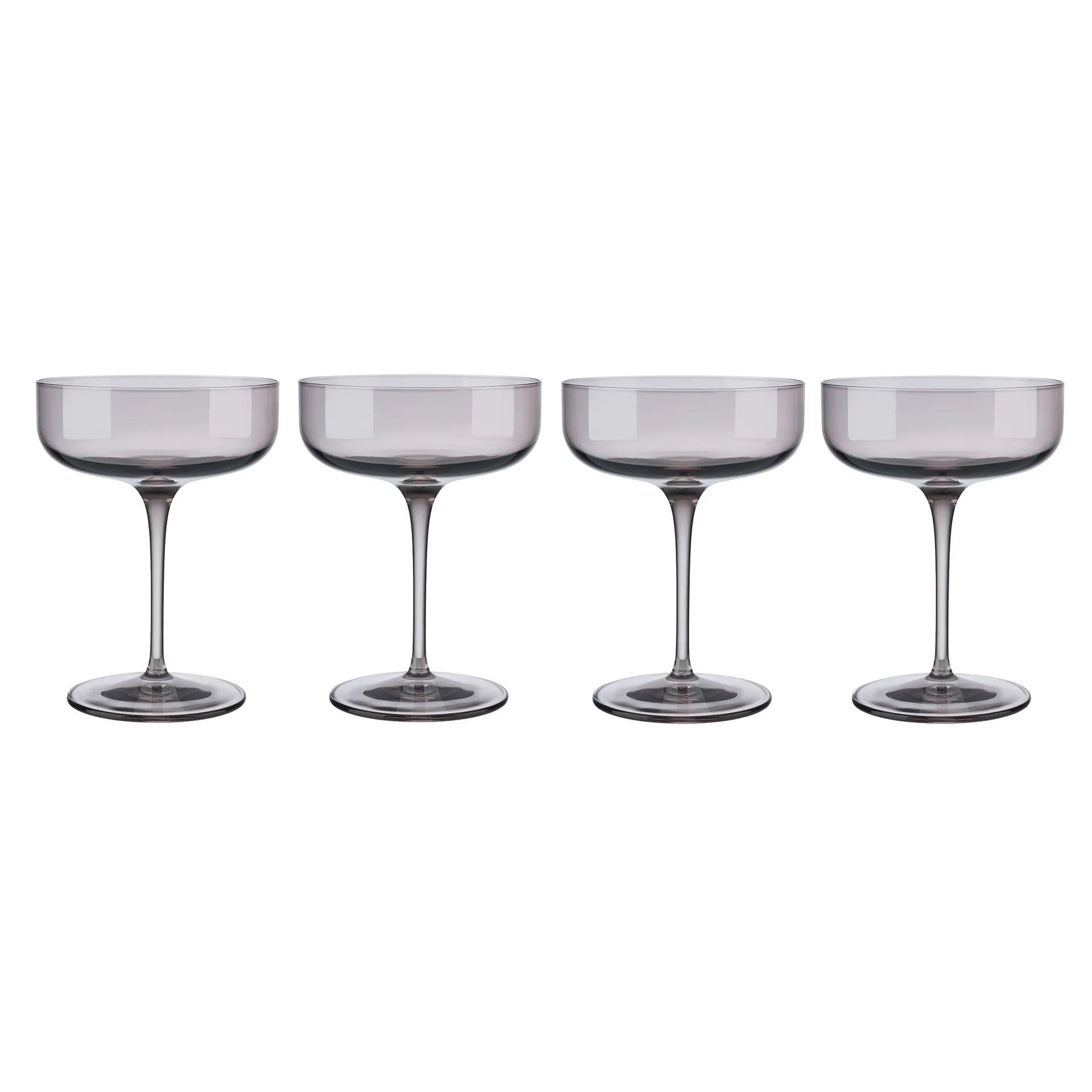 Fuum Champagnerglas coupe 30cl 4er Pack, Fungi blomus