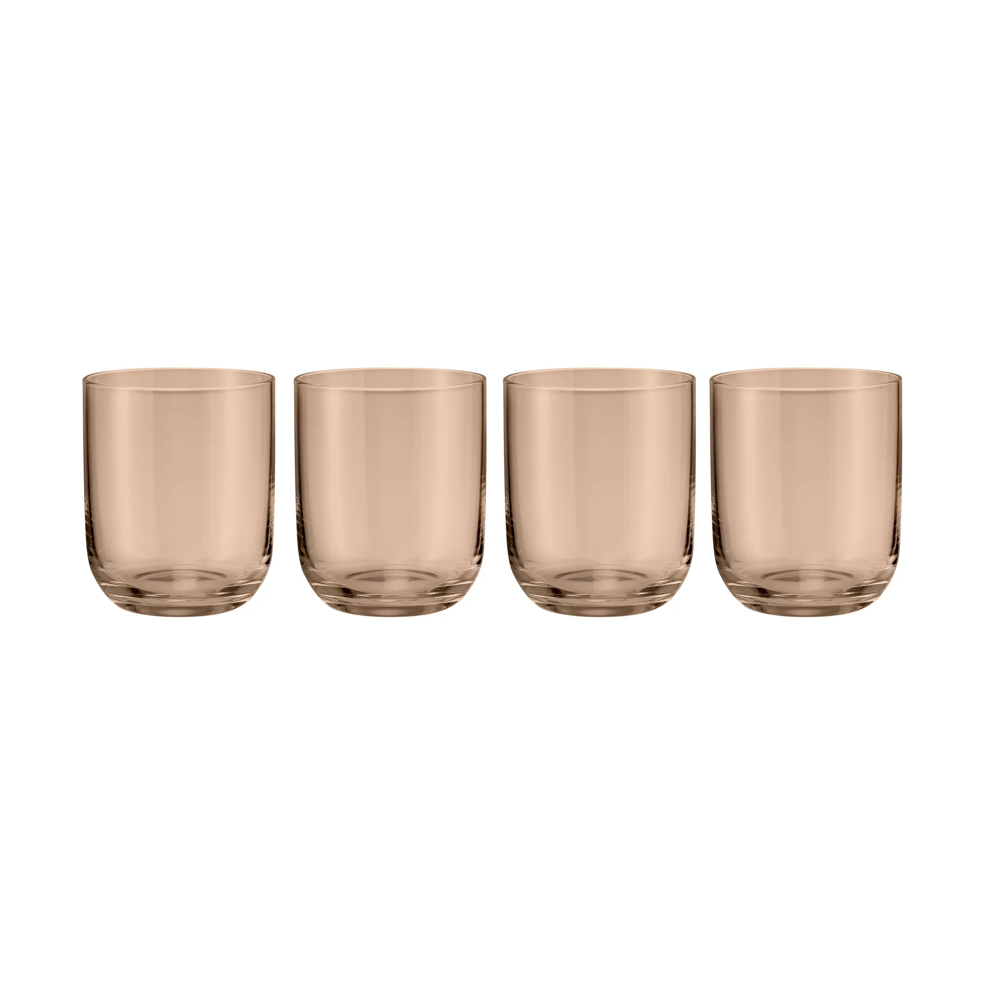 Fuumi Trinkglas 34 cl 4er-Pack, Coffee blomus