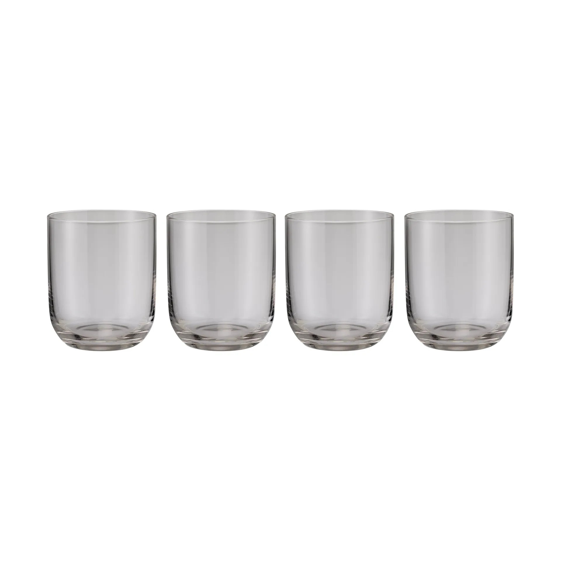 Fuumi Trinkglas 34 cl 4er-Pack, Smoke blomus
