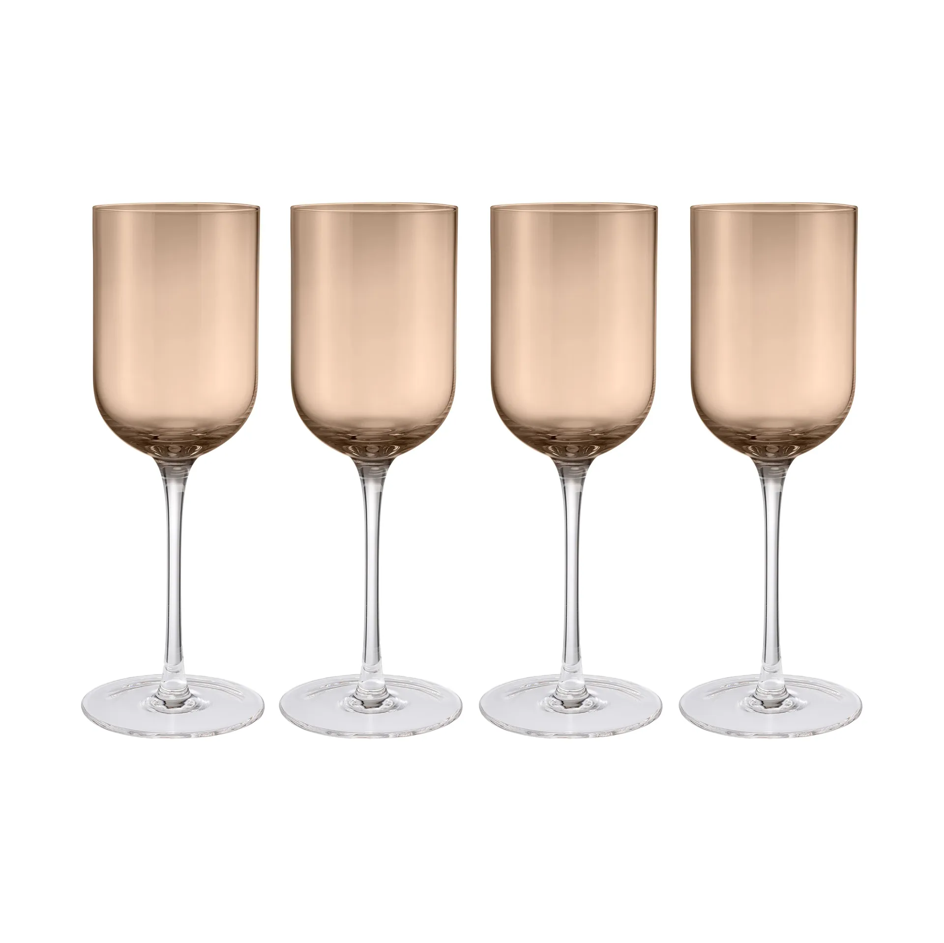 Fuumi Weinglas 31 cl 4er-Pack, Coffee-Klar blomus